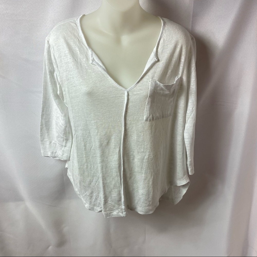 Bordeaux Quarter Sleeved Top